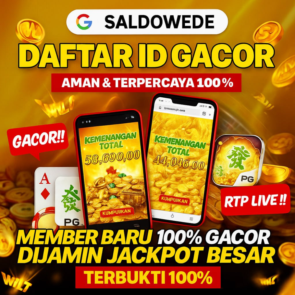 SALDOWEDE : Bandar Game Slot Terbaik Dengan Keamanan Terjamin